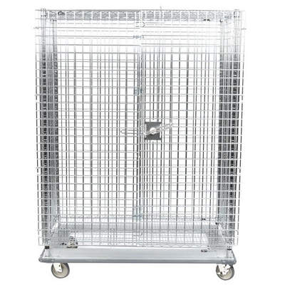 Metro SEC55LC 51"L x 28"W x 68"H Chrome Cart