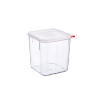 Araven 31852 Square Polycarbonate Container, 4 L./ 4.2 qt