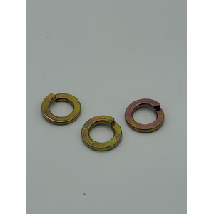 M24 X 40MM X 7MM HELICAL SPRING LOCK WASHER DIN 127B STEEL MECHANICAL ZINC YELLOW