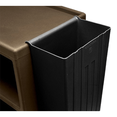 Cambro 11 Gal. Black Trash Container