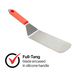 Cook's Brand 8"x3" Solid Full Tang Turner