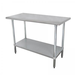 Advance Tabco SLAG-308-X Stainless Steel 30" x 96" Work Table