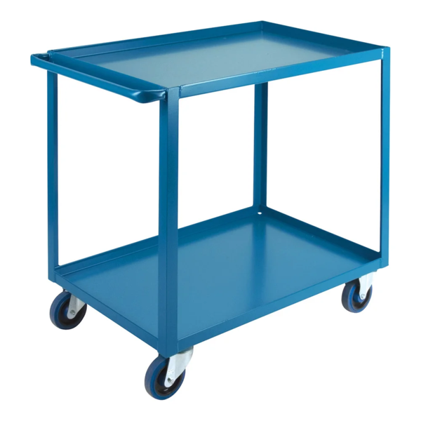 Shelf Cart - 36" x 24" x 36" - 1200 lb Capacity - Steel - 2 Shelf