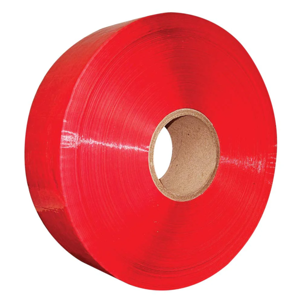 Box Sealing Tape - Machine Roll - 72 mm x 914 m - Red
