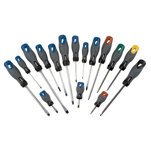 Screwdriver Set - 16 Piece - Assorted Types