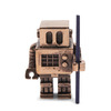 Incense Holder Bronze Robot