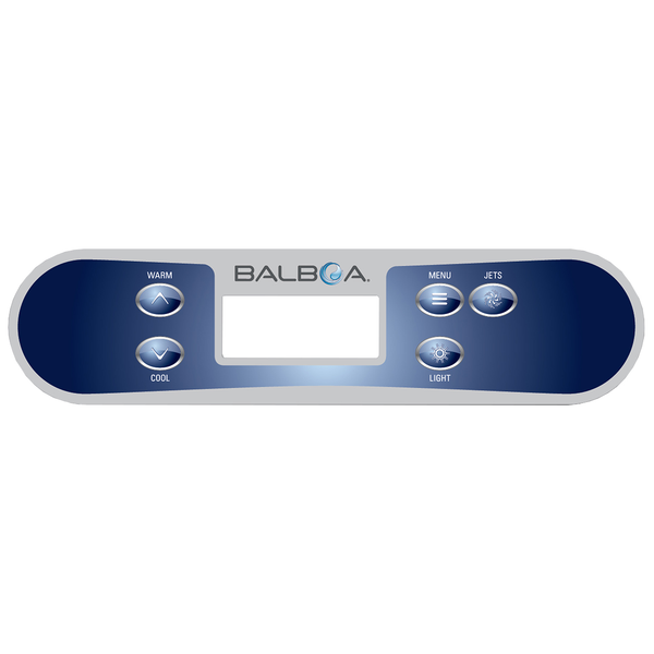 Balboa 5-Button TP540 Topside Overlay 80-17352