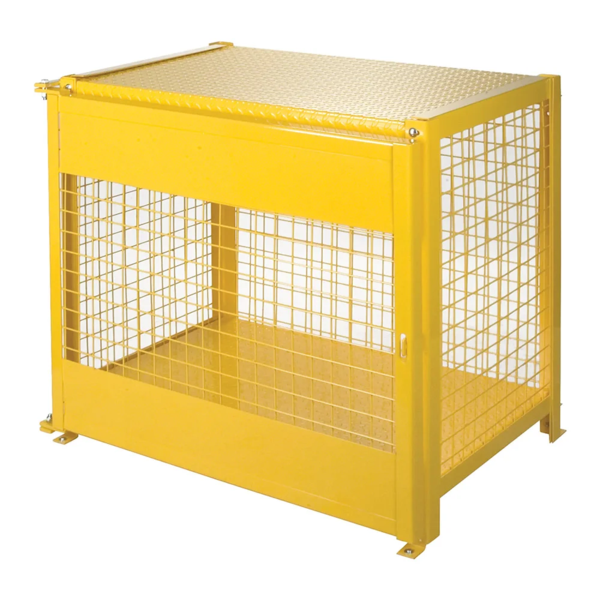 Gas Cylinder Storage Cabinet - 6 Cylinder