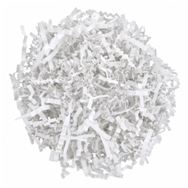Crinkle Paper Shreds - White