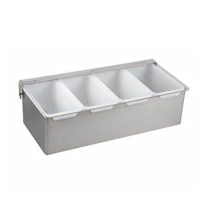 Winco CDP-4 4-Compartment Condiment Dispenser