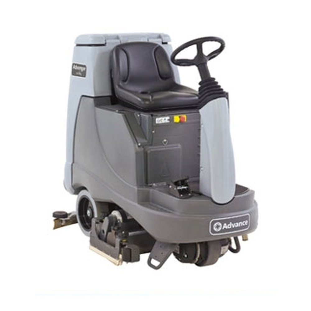 New Advance Advenger X2805R-C EcoFlex Four 420 Ah wet batteries, onboard charger and pad holders