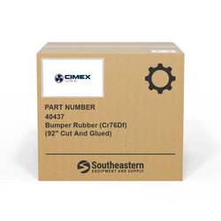 Cimex - 40437 - Bumper Rubber (Cr76Df) (92" Cut And Glued)