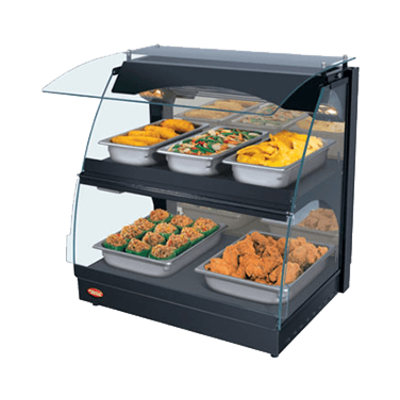 Hatco GRCMW-1D 26" Wide Display Case, Heated Deli, Countertop