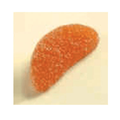 Matfer Bourgeat 339010 Tangerine Slice Fruit Jelly Mold