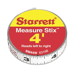 STARRETT SM44W 4ft, English (Left-to-Right)