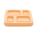 Cook's Gator 4-Compartment Insulated Meal Tray Tan