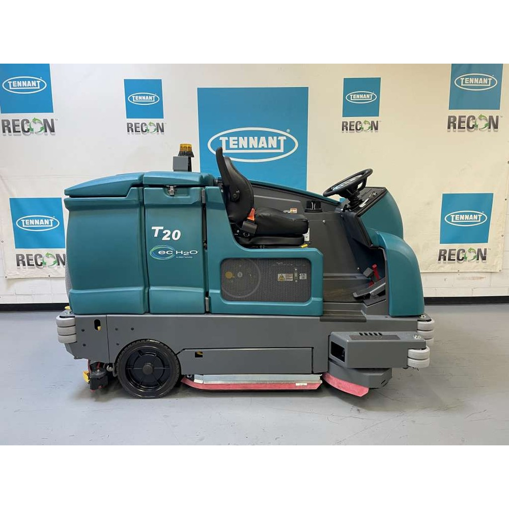 Reconditioned Tennant T20 Industrial Rider Scrubber, 54" Cylindrical, 2017, 956 Hrs