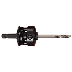 STARRETT A10-E Hole Saw Arbor w/ Extended Range Pilot Drill