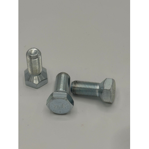 1/2" - 20 X 1" HEX HEAD WHEEL BOLT 90 DEGREE FACE SAE J429 GR 5 10B21 ZINC TRIVALENT CLEAR PER PRINT