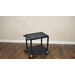 LUXOR LP26-B 26"H Two Shelf AV Cart, 300 Lb.