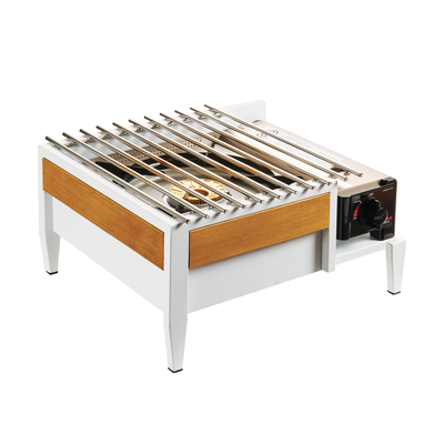 Cal-Mil 22115-15 14"W x 12-1/4"D x 7-1/4"H (Butane burner not included) Monterey Butane Stove Frame Only