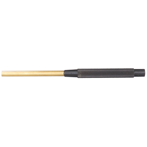 STARRETT B248D Brass Drive Pin Punch, 8"L X 5/16" Tip Diam.