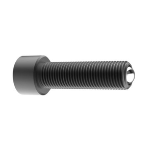 Carr Lane CL-4-BTS-1.00 Ball-End Thrust Screw, Stainless Steel Rolling Ball, 1/4-20 x 1.03