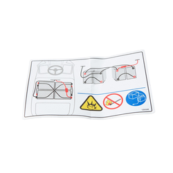 Tennant/Nobles - 4213699 - Label, Hzrd, Battery, Connections, Tppl (Replaces Tennant 1254346)