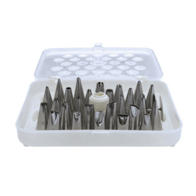 Winco CDT-26 Cream Nozzle Set 26-Piece