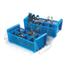 Carlisle C32P214 Perma-Sil™ 8-Compartment Flatware Storage Baske