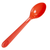 Copolymer Plastic Teaspoon, Orange (400/Case)
