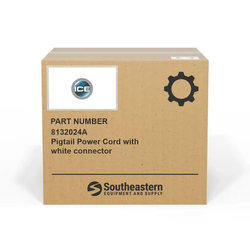 Intelligent Cleaning Equipment - 8132024A - Pigtail Power Cord with white connector