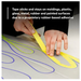 1.5" Yellow Masking Tape