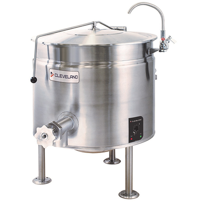 Cleveland KEL40SH Electric Short Series Steam Kettle, Stationary