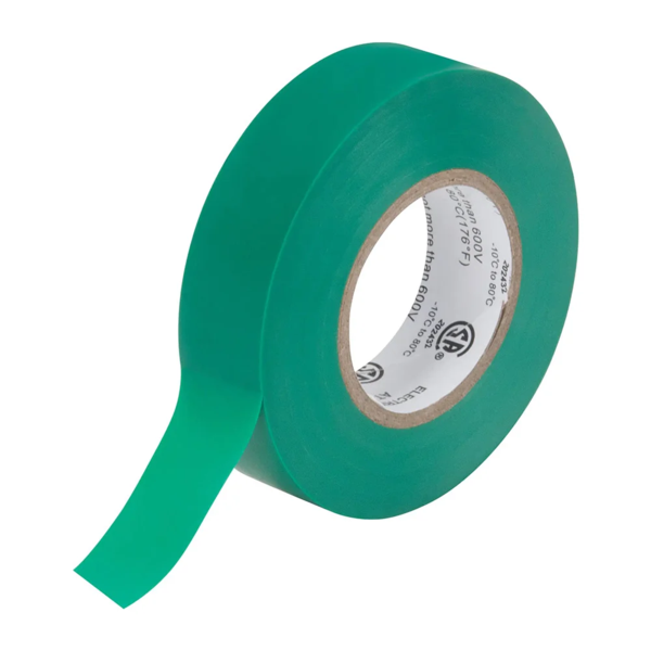 Electrical Tape - 19 mm x 18 m - Green