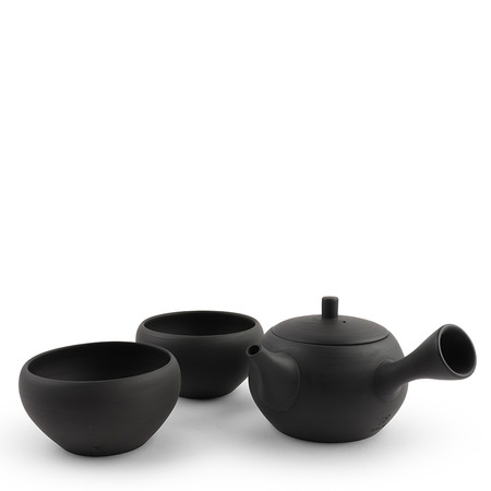 Tea Set Lolo Black Kyuusu