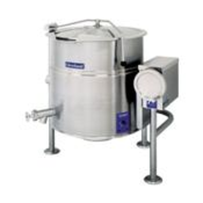 Cleveland KEL100T Tilting Electric Steam Quad-Leg Kettle