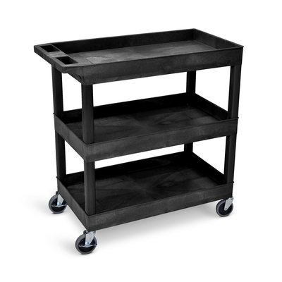 LUXOR EC111-B 32" x 18" Tub Cart
