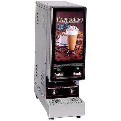 Grindmaster-Cecilware 2K-GB-LD (2) 4 Lbs Capacity Hoppers Low To Medium Volume Electric GRINDMASTER GB Hot Powder Cappuccino Dispenser