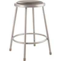 NPS 6424 NPS® 24" Heavy Duty Vinyl Padded Steel Stool