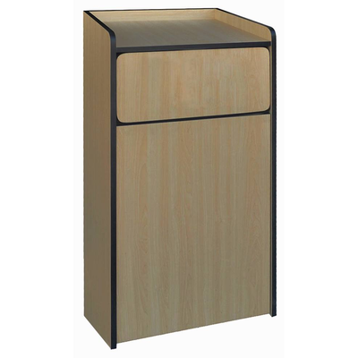 Winco WR-35 23-1/2"L X 23-3/4"W X 44"H Waste Receptacle