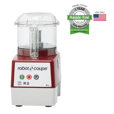Robot Coupe R2BCLR 1 HP Bowl Cutter Mixer