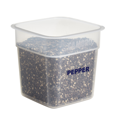 Cambro 1SFSPROPP190 CamSquare® FreshPro Food Container