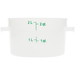 Carlisle 1097302 StorPlus™ Round Food Storage Container 2 Quart