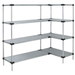 Quantum WRS4-74-2136SS Solid Shelving Starter Kit