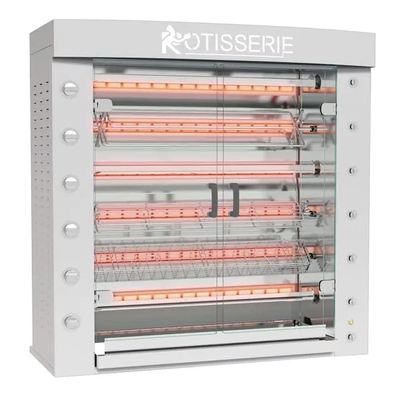 Rotisol FB1400-6G-SS FlamBoyant Infrared Rotisserie Oven