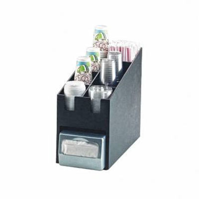 Cal-Mil 2046 9-1/4"W x 19-1/4"D x 16-1/2"H Classic Condiment Organizer
