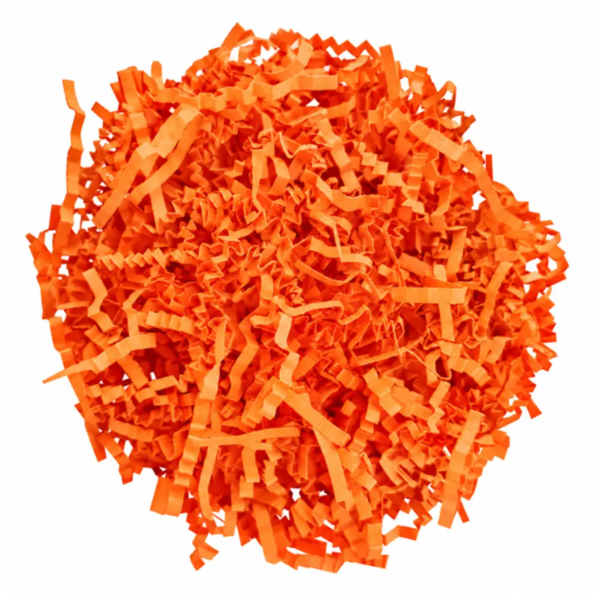 Crinkle Paper Shreds - Orange