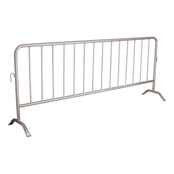 Portable Interlocking Barriers - Silver