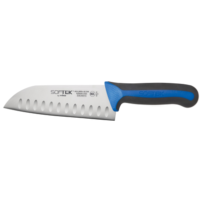 Winco KSTK-70 7" Blade Sof-Tek™ Santoku Chef's Knife